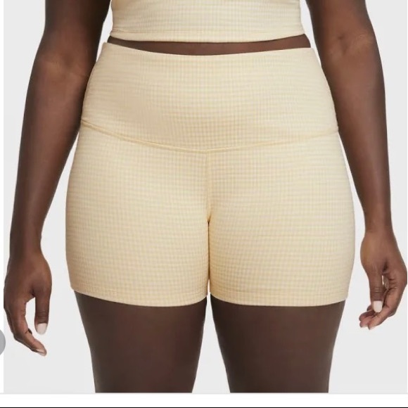 NWT Nike Dri-Fit High waisted Yoga shorts - Picture 1 of 11